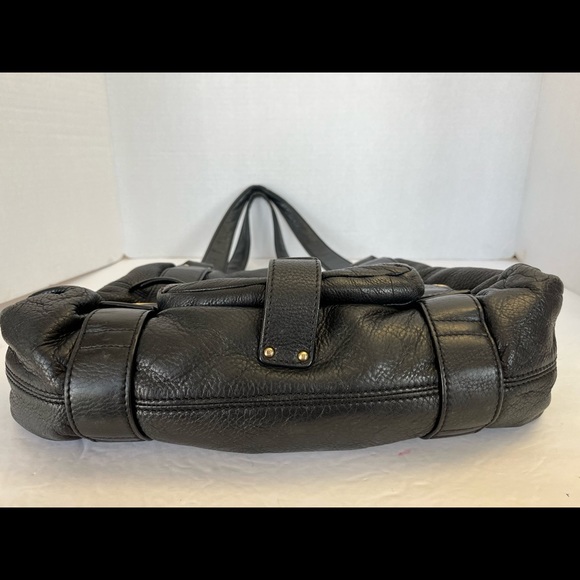 Michael Kors Black Buckle Satchel - Picture 13 of 15